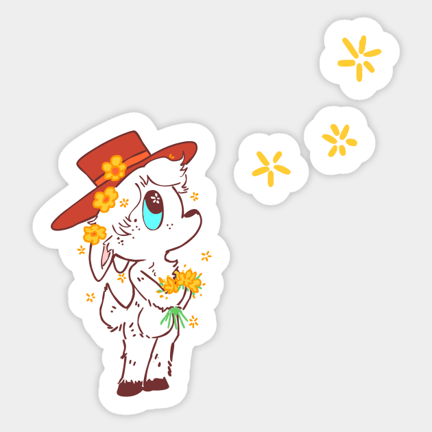 Flower Child Sticker by sky665